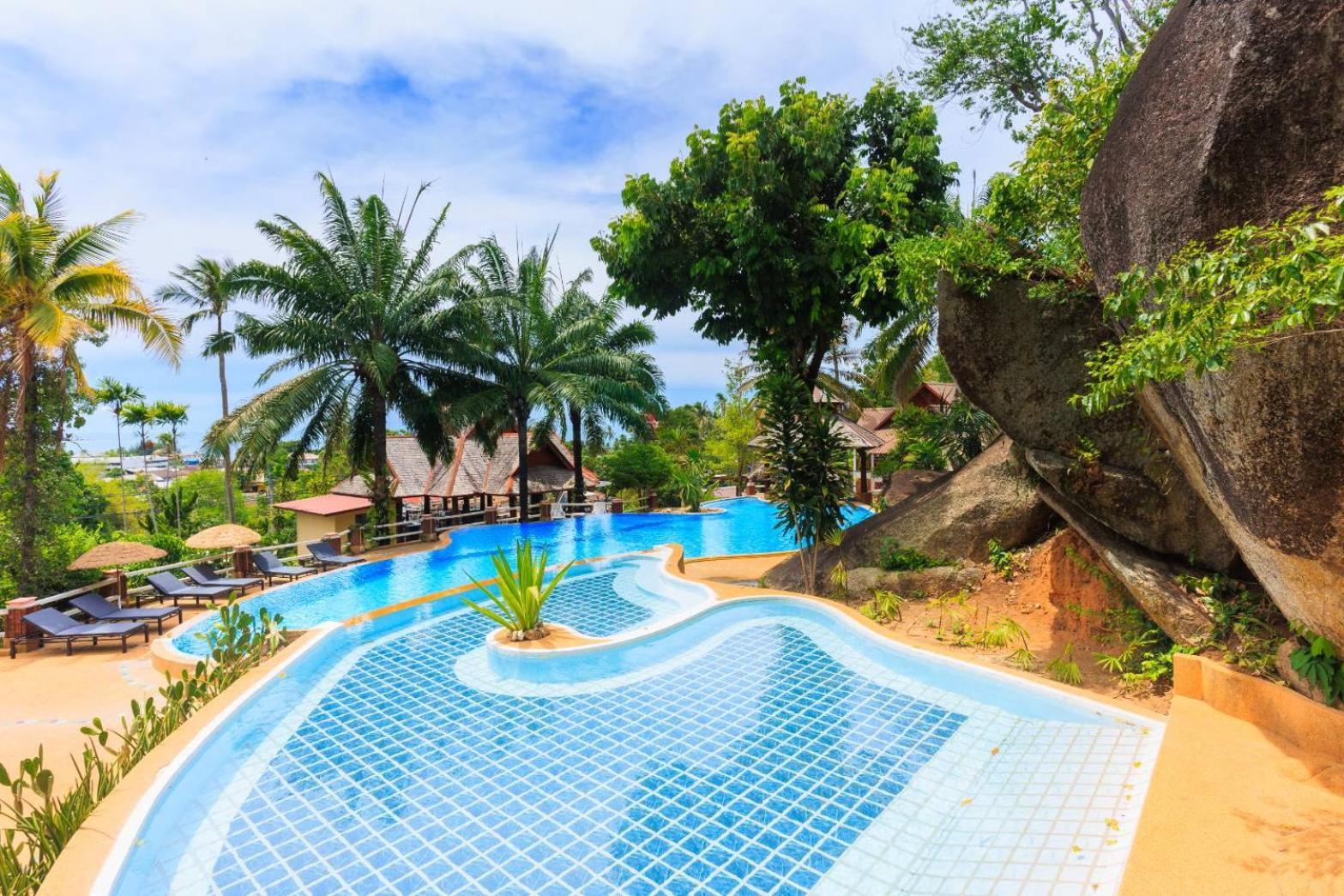 Апартаменты Samui Wooden Hill Ламаи-Бич Экстерьер фото