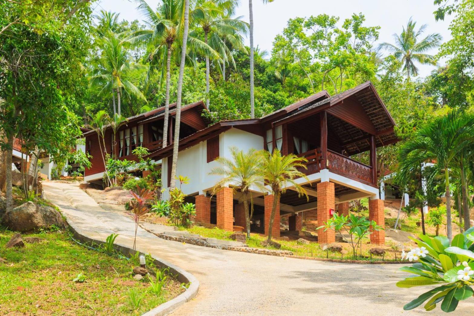 Апартаменты Samui Wooden Hill Ламаи-Бич Экстерьер фото
