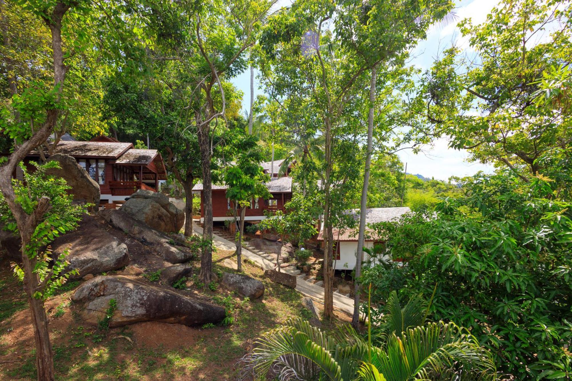 Апартаменты Samui Wooden Hill Ламаи-Бич Экстерьер фото