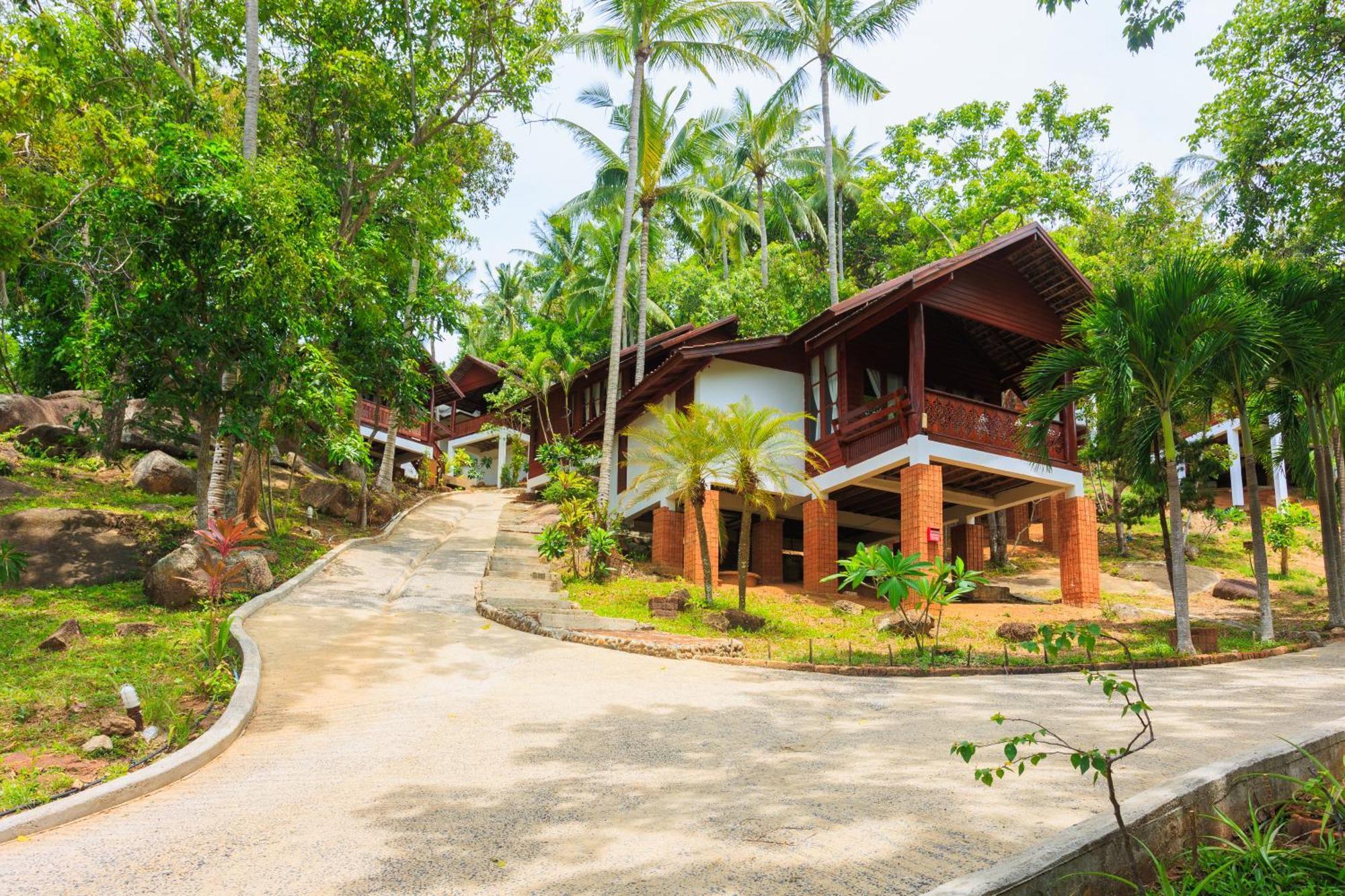 Апартаменты Samui Wooden Hill Ламаи-Бич Экстерьер фото